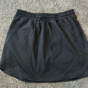 Black Drawstring Skirt